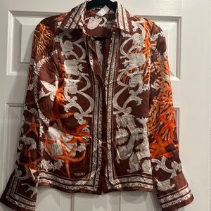Versace silk blouse